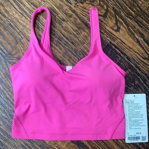 BRAND NEW LULULEMON SONIC PINK ALIGN TANK SIZE 4